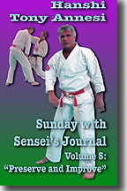 Sunday with Sensei's Journal 5