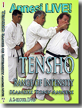 Tensho, Range of Intensity
